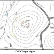 Qalʿe Tang-e Higun site map_ed Sepidnameh (2020)
