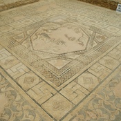 Quintanilla de la Cueza Villa romana Tejada Habitación 3 Mosaico las Cuatro Estaciones
