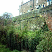 Roman fortress wall