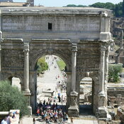 Rome Forum Romanum Arch Septimius Severus