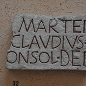Claudius Marcellus inscription