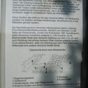 Info zur Römerstraße Gilching