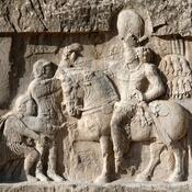 Valerian and Philip surrendering to Shapur I