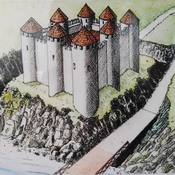 illustrative reconstruction of Wyhlen fort