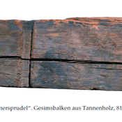 Roman timberwood beam dated to 81 A.D.