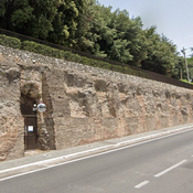 Roman terrace wall