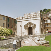 Ancient polygonal city wall