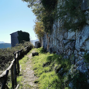 Ancient polygonal city wall