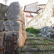 Ancient polygonal city wall