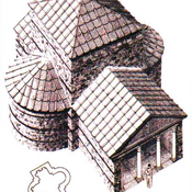 visual reconstruction of mausoleo tardorromano de Llanes
