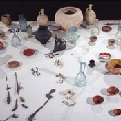 The offerings deposited in the burial chamber of the tumulus from Braives