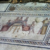 The House of Orpheus, mosaic IIIrd c. AD.