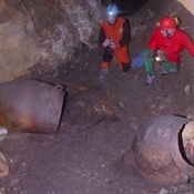 Bronze age wine storage jars. Monte Kronio.