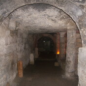 Entrance to Aya Tekla underground church