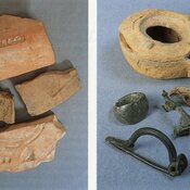 Set of archaeological finds from Stupava