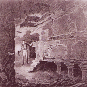 Intérieur des bains d'Aix-en-Provence