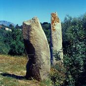 Menhirs of S'Ortali 'e Su Monti