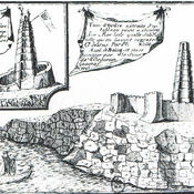 Tour d'Ordre with english wall in XVI century