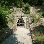 Thracian tomb near Mezek - Entrance