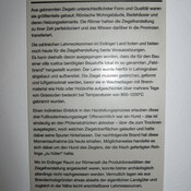 Infotafel Hundepfotenabdrücke Villa Rustica Langenpreising- Steingrub