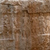 Xong-e Ashdar Relef of Mithridates I of Parthia